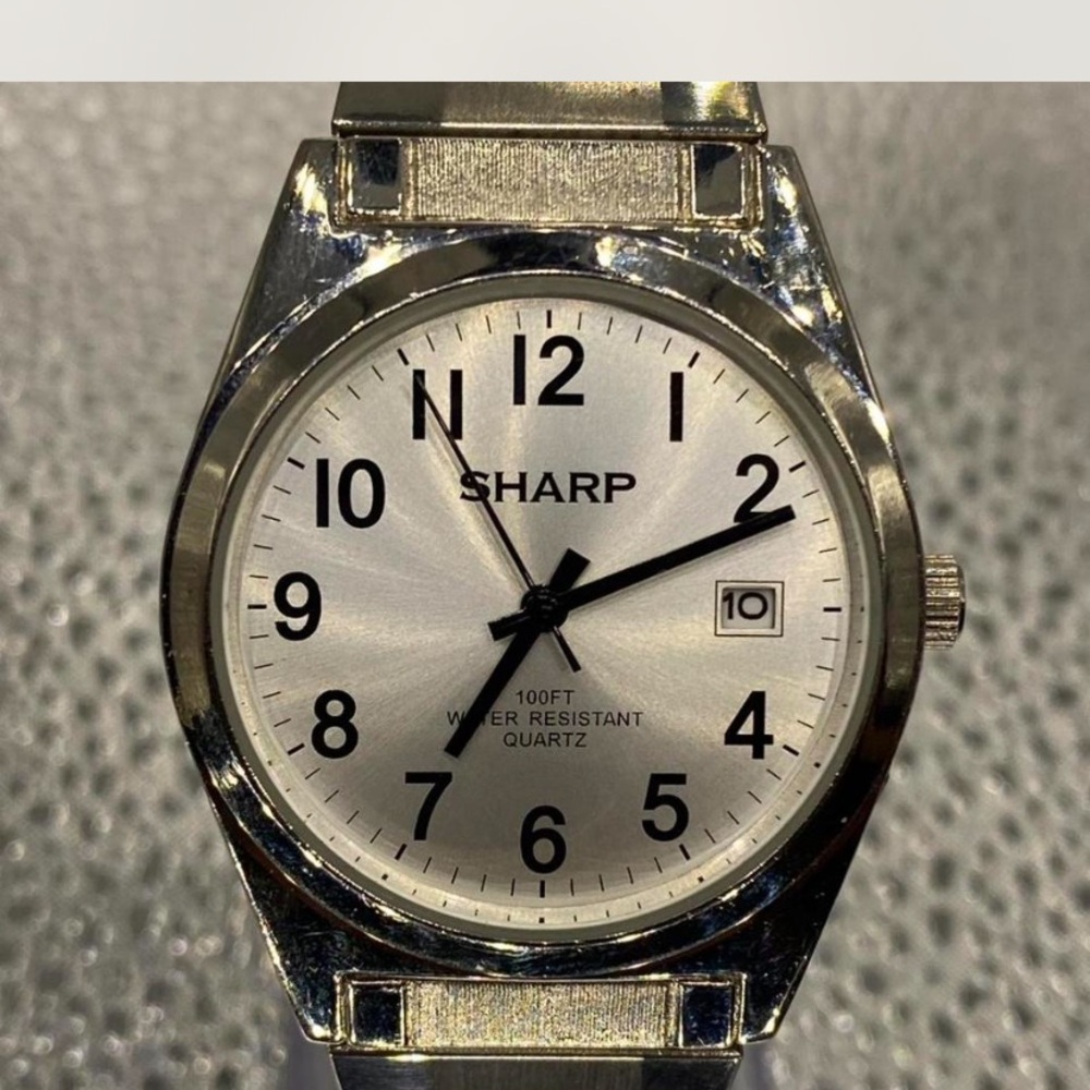 Men’s ^^*^ Sharp Silver Quartz Watch *** - image 7